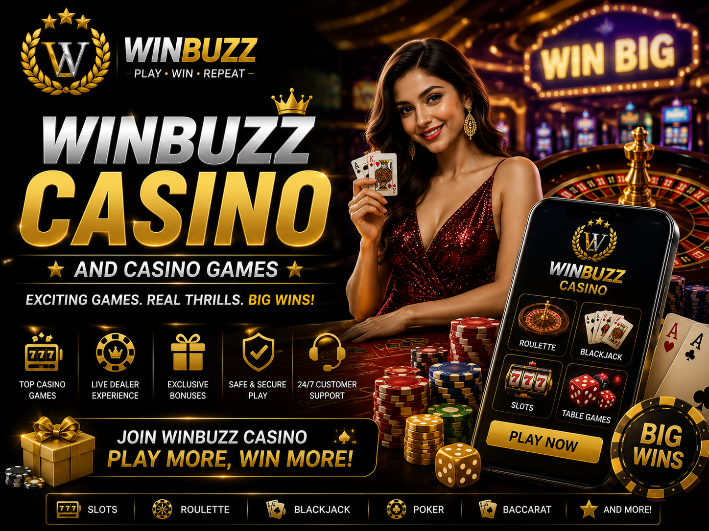 Winbuzz Casino Games